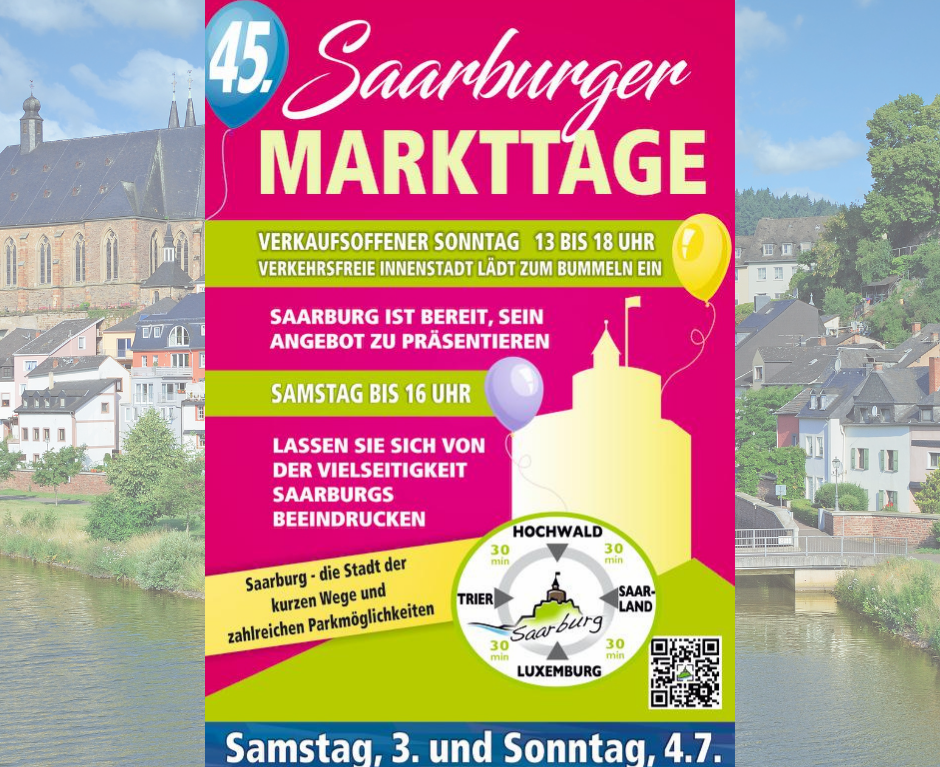 Saarburger Markttage 2021