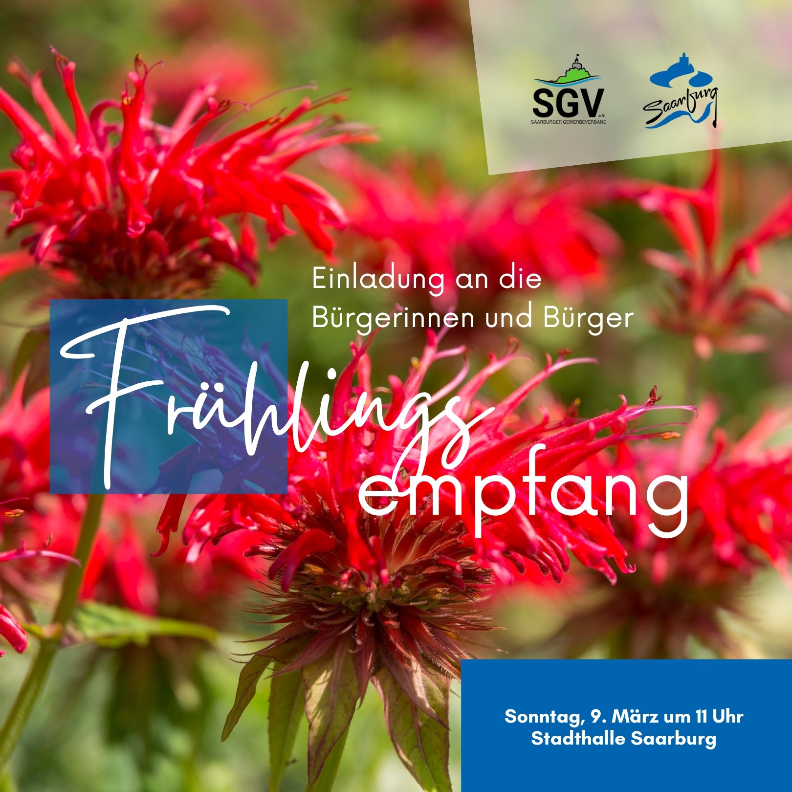 Frühlingsempfang der Stadt Saarburg und des SGV